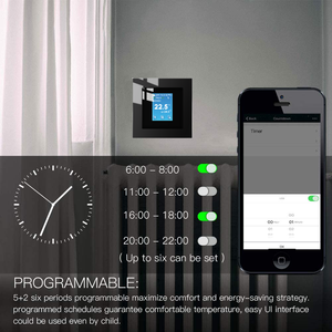 Commutateur d'écran tactile d'OEM/ODM HYT007 55x55mm compatible avec le cadre de Liregus <span class=keywords><strong>Danfoss</strong></span> - Product Image 4