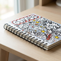 Carnet de notes mignon style spirale, personnalisable en couleur, matériau et taille, pour notes de cours et planificateur, avec option boîte cadeau et logo