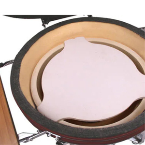 MCD Kamado Grille de <span class=keywords><strong>barbecue</strong></span> <span class=keywords><strong>en</strong></span> métal pour l'extérieur Déflecteur de chaleur Plaque Setter Bâton <span class=keywords><strong>en</strong></span> céramique Panier pour fumer Pizza <span class=keywords><strong>Pierre</strong></span> Griller pour le camping - Product Image 1