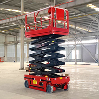 6m 8m 10m 12m élévateurs à ciseaux mobiles plate-forme de levage hydraulique électrique antidéflagrant camion de travail aérien échelle de camion d'ascension