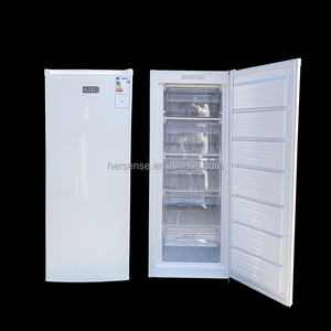 Congelador Vertical Blanco de 180L, Diseño Compacto con Control Digital de Temperatura para Hogar, Cocina y Oficina, Congelador Vertical de Bajo Consumo - Product Image 1