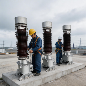 Capteur VT PT 35 kV résistant aux intempéries pour ferme éolienne - Product Image 1