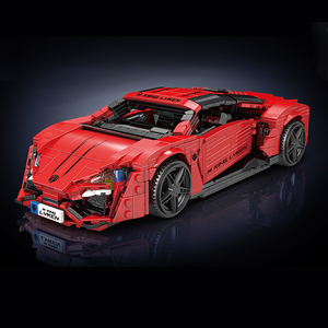 قالب الملك في لعبة سيارة رياضية تقنية Laycan نموذج قابل للتغيير بناء للأطفال لطوب اللعب الإبداعي للأطفال - Product Image 5