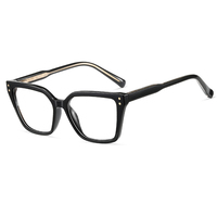 Lmamba 82274 2026 Monture de lunettes optiques tendance œil de chat vintage de luxe de haute qualité en TR90 anti-lumière bleue pour hommes et femmes, vente en gros