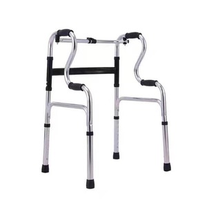 <b>Walker</b> Folding Walking Aid For <b>Elderly</b> With Adjustable Height And Non Slip Feet - Product Image 3