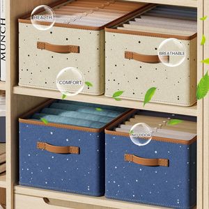 Organizador de Ropa para Armario, Caja de Almacenamiento para Jeans, Organizador de Cajones Plegable para Armario, Caja de Ropa para Dormitorio - Product Image 3