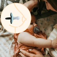 Sucette en Silicone pour bébé fille, fleur personnalisée, sucette de sevrage