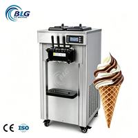 Machine à Glace Soft Commerciale à Double Compresseur