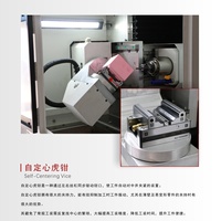 Fraiseuse verticale CNC 5 axes de bureau Axis5-Small-D100 RTCP à broche unique simultanée