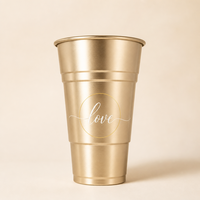 Gobelet réutilisable en métal de qualité alimentaire, logo personnalisé par sublimation, pour les sports de plein air, vente en gros en Europe et aux États-Unis, gobelets en aluminium avec couvercles