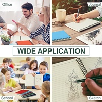 Carnet à spirale A5 personnalisé, minimaliste, bloc-notes B5, carnets lignés pour les étudiants, fournitures scolaires et cadeaux d'affaires