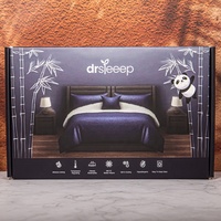 Boîte d'emballage en papier ondulé pour matelas de literie domestique rigide imprimée de logo personnalisé