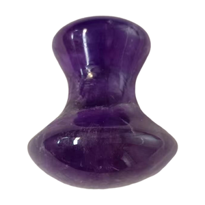 Outil de <span class=keywords><strong>massage</strong></span> facial en pierre naturelle (améthyste, jade, quartz clair) en forme de champignon Gua Sha, très populaire pour le lifting du <span class=keywords><strong>visage</strong></span>, la beauté et le bien-être - Product Image 3