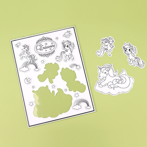 Set di Adesivi 3D da Colorare per Bambini, Gioco Educativo Artistico Fai-da-Te con Motivi di Unicorni e Supereroi per 4-12 Anni, Tema Animali e Natura - Product Image 4