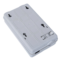 Panel Patch Serat Optik 12/24C ST-F317 Bahan ABS Rak Mount Kapasitas Tinggi 1in 12out Adaptor LC/SC 205x115x44mm 0.28kg