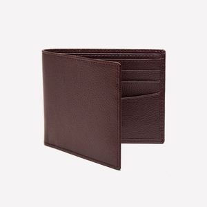 Cartera Trifold de Cuero PU Suave Hecha a Mano con Bolsillo para Monedas, Cartera Metálica con Grabado Láser, Carteras Bifold para Hombre - Product Image 3