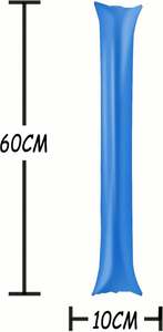 Bastón Inflable para Aplaudir, Bastones de Aplausos, Palos de Animación para Eventos Deportivos - Product Image 3