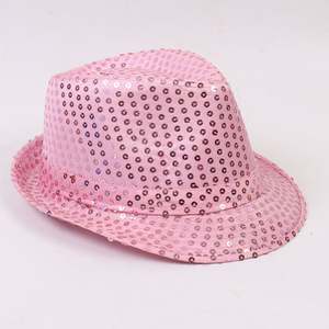 Sombrero de Lentejuelas de Moda 2024 para Niños y Niñas, Hombres y Mujeres, Gorra de Vaquero para Fiesta de Cumpleaños, Accesorios para Espectáculos de Danza Jazz, Disfraz, Decoración de Carnaval - Product Image 2