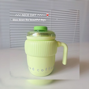 Hiện đại cổ điển thiết kế thép không gỉ phích cup với PC xử lý chai chân không với đám mây cup nắp cho văn phòng hoặc kinh doanh Quà Tặng - Product Image 4