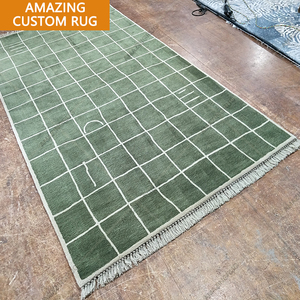 Modern <strong>3x3</strong> Square Carpet <strong>Tiles</strong> Large Size Plush Area Rug with Customized Pattern for Living Room Use - Product Image 1