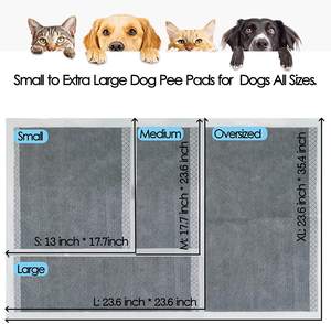 Imbottiture per cani 60x90 imbottiture per animali domestici a feromone monouso per animali domestici - Product Image 3