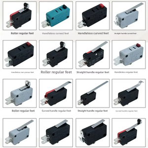 Saklar Toggle Swwitch mikro plastik <span class=keywords><strong>2</strong></span> <span class=keywords><strong>3</strong></span> Pin dalam hitam - Product Image 4