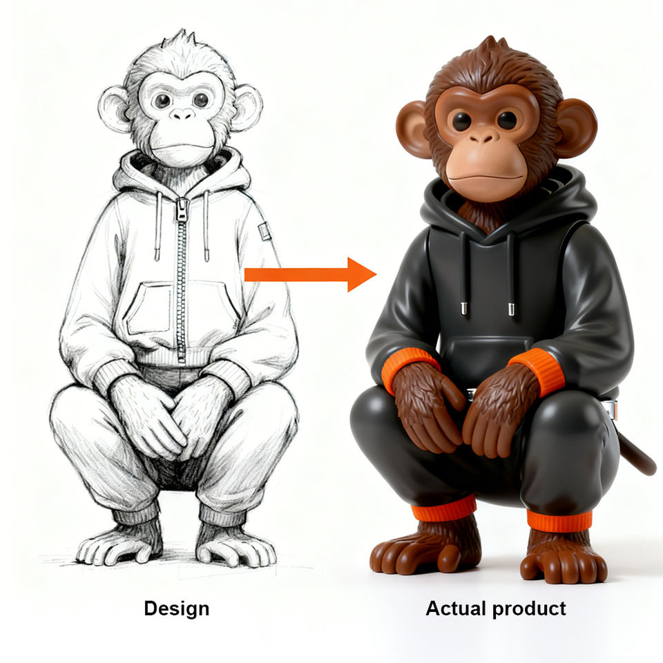 OEM 3D Vinyl Toy Manufacturer Custom NFT Toy Custom Collectable Figure ...