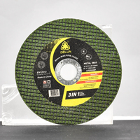 Disque de coupe DELUN de 4 pouces, disque de coupe en métal durable pour meuleuses d'angle, lame de coupe sûre 3-en-1