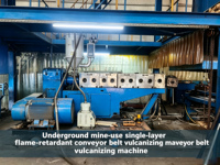 Banda Transportadora Super Resistente para Minería Subterránea, Ignífuga y Antiestática, Banda Transportadora de PVC PVG Tejida con Diseño Chevron de Goma