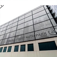 Systèmes de bardage de façade de parking automobile en aluminium Solutions architecturales