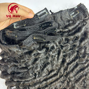 Vendeur de cheveux vietnamien Clip en lâche bouclés coiffeur bonne qualité cheveux bruts en gros 100% cheveux humains - Product Image 6