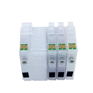 Cartouche d'encre vide rechargeable Europe 27XL T2711-T2714 pour <span class=keywords><strong>Epson</strong></span> WorkForce <span class=keywords><strong>WF</strong></span> 7110 7210 7710 7510 <span class=keywords><strong>7715</strong></span> 7720 7610 7620 3620 3640 - Product Image 2