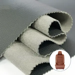 MICOOSON Eco Black Car Interior Decos Material Automotive Micro Fiber PU Leather 1.0mm 1.4mm