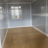 Conteneur pliable de type Z, maison modulaire, conteneurs pliables de 20 pieds, installation rapide, abri temporaire pour travailleurs