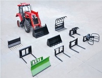 Shandong Sunco !! Chargeur frontal TZ / Godet frontal sur tracteurs chinois Lovol / YTO / Dongfeng en Allemagne / Espagne / Serbie / Malaisie