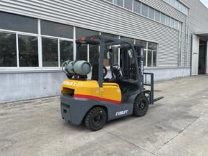 מנוע Nissan <span class=keywords><strong>tcm</strong></span> סגנון 2.5t <span class=keywords><strong>3t</strong></span> 3.5T בנזין lpg מלגזה משאית עם שישנה צד מתורן עבור לוגיסטיקה מחסן - Product Image 6