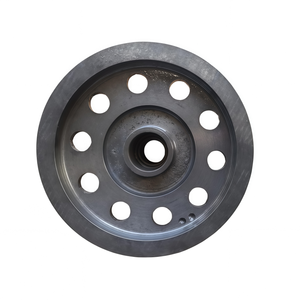 Polea de motor de hierro fundido de ranura única para correa en V, 200 mm, para transmisión de generador, uso OEM de alta resistencia - Product Image 5
