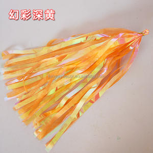 Guirnalda de Borlas Brillantes Iridiscentes Multicolores de 2 Capas, 24X35cm, Banderines de Papel de Seda para Decoración de Bodas, Cumpleaños y Fiestas Nupciales <span class=keywords><strong>Funway</strong></span> - Product Image 4