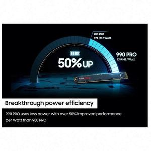 สินค้าใหม่ในสต็อก 990 PRO SSD 4TB PCIe 4.0 M.2 2280 ฮาร์ดไดรฟ์แบบโซลิดสเตทภายในสำหรับแล็ปท็อป - Product Image 2