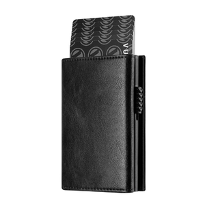 Porte-cartes en cuir anti-RFID personnalisé de qualité supérieure pour produits italiens en gros - Product Image 2