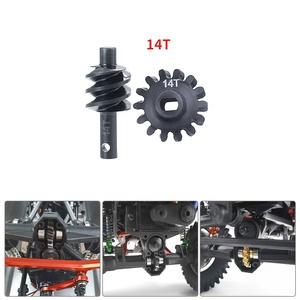 16T Metall-Differential-Schneckenradsatz Overdrive-Achsengänge für 1/24 <span class=keywords><strong>RC</strong></span> Crawler Car Micro Climbing Truck DIY Upgrade-Teile - Product Image 4