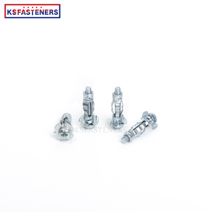 Vis <span class=keywords><strong>de</strong></span> fixation murale, ancre murale creuse en acier inoxydable, 4x38, en Zinc plaqué, résistante, 10 pièces, offre spéciale - Product Image 4