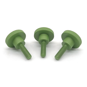 Vis à pas évidé en zinc vert usiné et boulons à pas évidé en acier inoxydable non standard avec traitement de brochage de haute qualité - Product Image 1