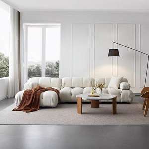 Muebles de Sala de Estar, Sofá Modular Cloud, Sofá Seccional Blanco, Estilo Nórdico Moderno, Juego de Muebles, Sofás <span class=keywords><strong>Cama</strong></span>, Sofás para Sala de Estar - Product Image 2