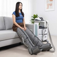 Appareil de pressothérapie médical CE MDR professionnel à 6 cavités, masseur à pression d'air, combinaison de compression corporelle complète, machine de drainage lymphatique