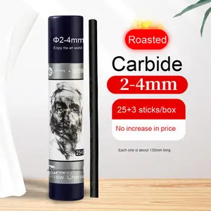 Bâtons et crayons de charbon de bois de saule en coton pour fournitures d'art Outils de dessin de croquis de peinture chinoise-pour la modélisation - Product Image 6