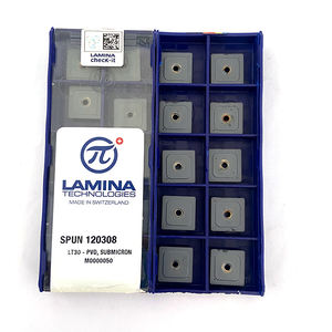 Outils de coupe d'insertion de fraisage SPUN120308-LT30 Inserts en carbure de tungstène - Product Image 2