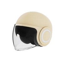 Casque demi-coque Huanding 557 Airflow 803 couleur originale, versions PP et 3C avec visière pour les acheteurs en gros, 54-61 cm