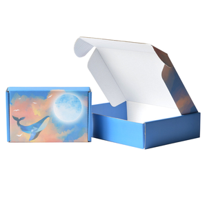 Caja de papel de lujo ecológica de alta calidad, embalaje de ropa plegable biodegradable, correo electrónico, características de envío en relieve - Product Image 5