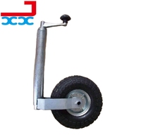 Nouveau support de remorque robuste JXX avec roue en caoutchouc massif de 10 pouces, capacité de 900 kg